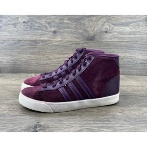 Adidas NEO Women's CF Daily QT Mid Shoe Size‎ 6.5 Purple B74253